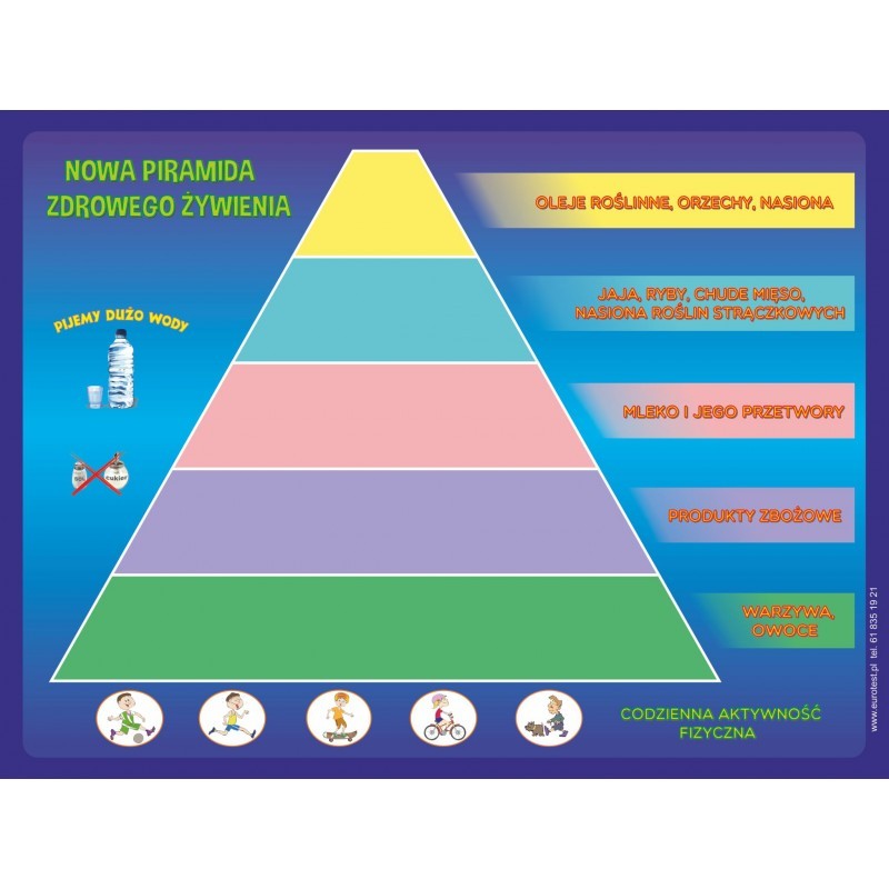 Magnetyczna Piramida żywienia Dla Dzieci - Edukacja Wczesnoszkolna ...